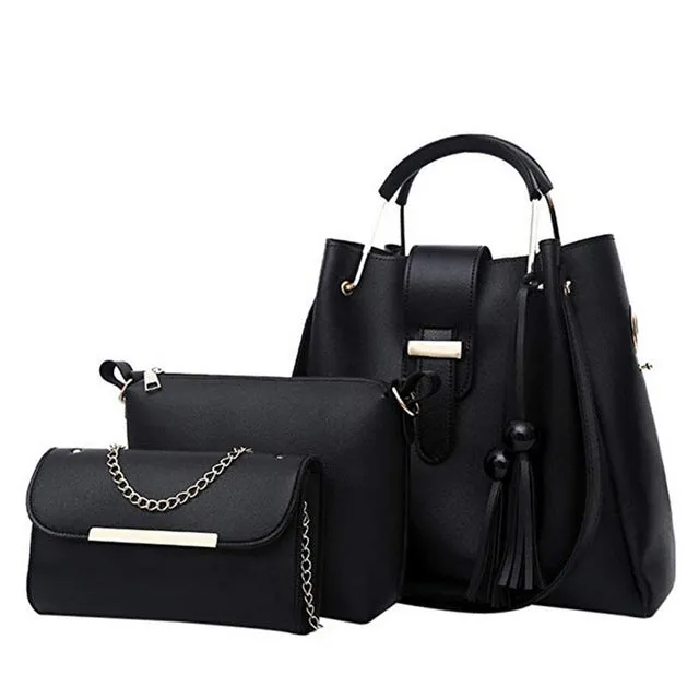 3 Pcs Women Handbag Set 2019 Messenger Bags Ladies Fashion Shoulder Bag Lady PU Leather Casual Female Shopper Tote Sac Femme