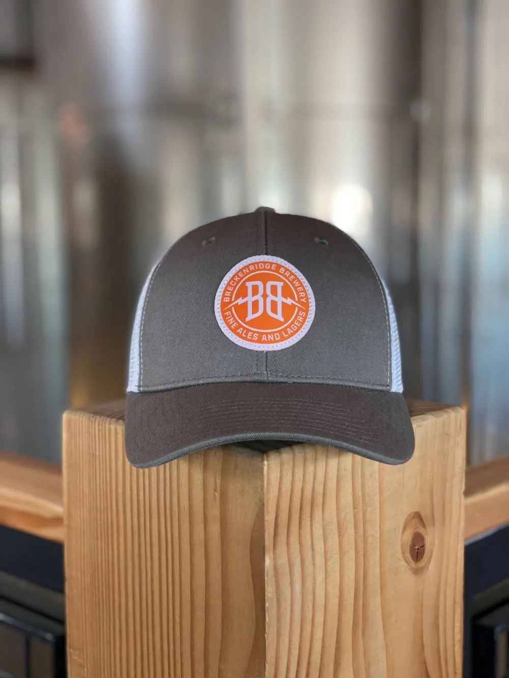 BB Orange Patch Trucker