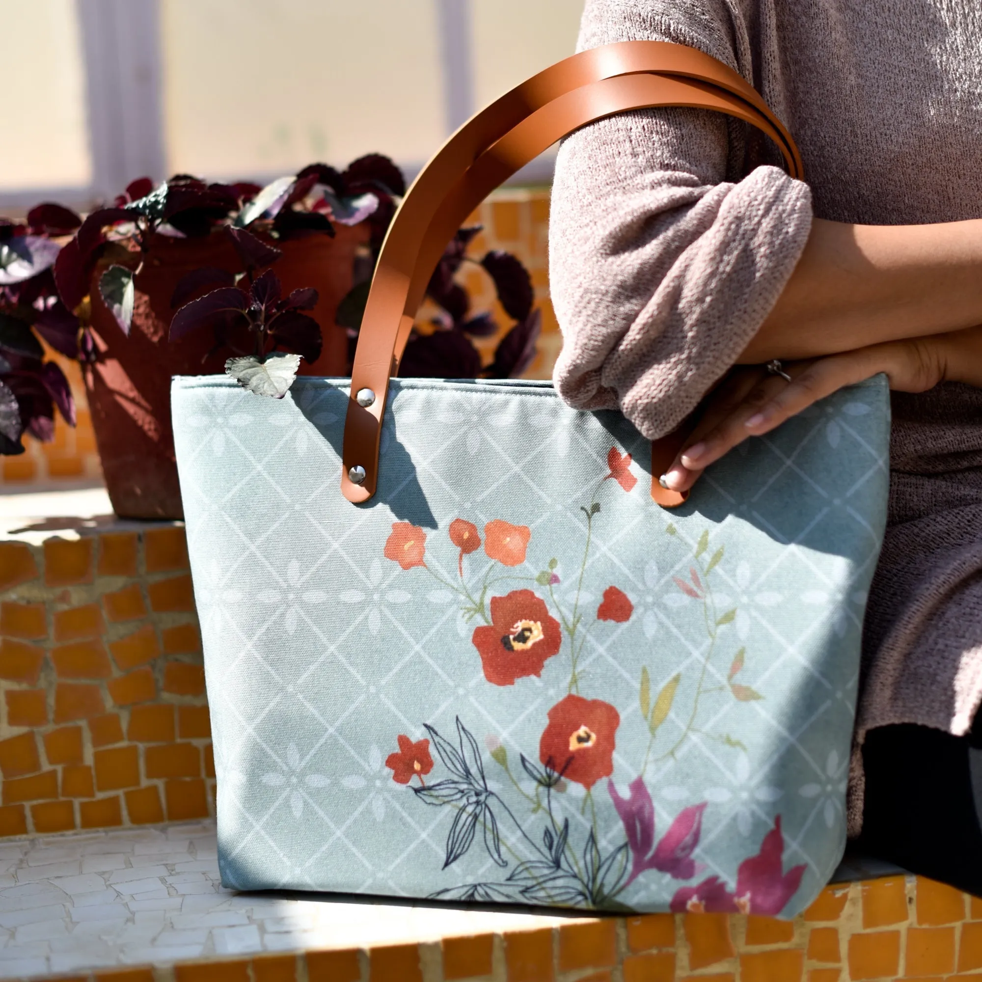 Bougainvillea Delights-Handbag