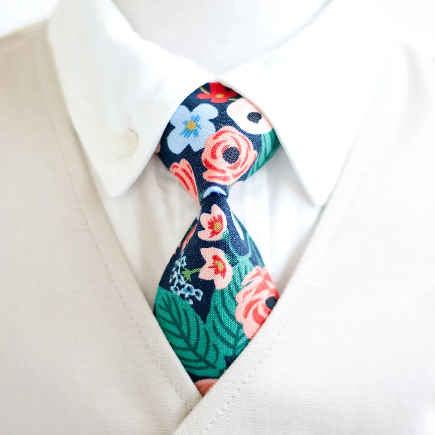 Boy's Bow Tie / Garden Party In Navy