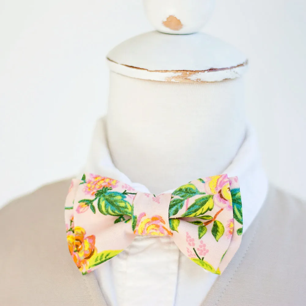 Boy's Bow Tie / Jardin De Paris Peony