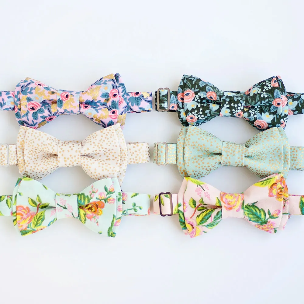 Boy's Bow Tie / Jardin De Paris Peony