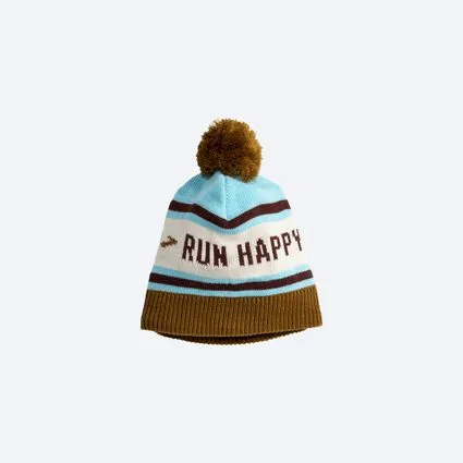 Brooks Heritage Pom Beanie