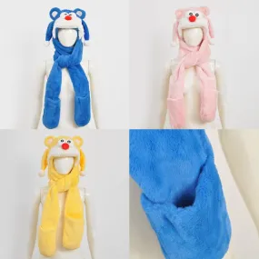 Doraemon Character Gloves Scarf.