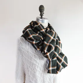 Fall Plaid Infinity Scarf