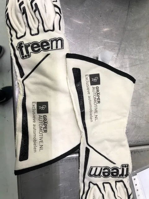 Freem Printed Motorsport Gloves Seno 22 (FIA 8856-2018)