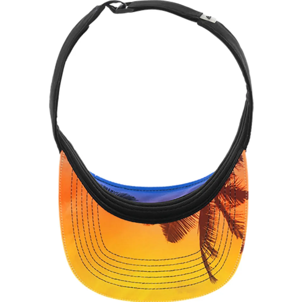 FXR 241942-3141-00 Attack Visor Velcro Back Sunshield UV Protection Vented Tropical Sunset