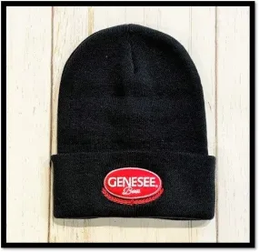 Genesee Black Beanie