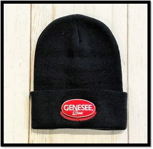 Genesee Black Beanie