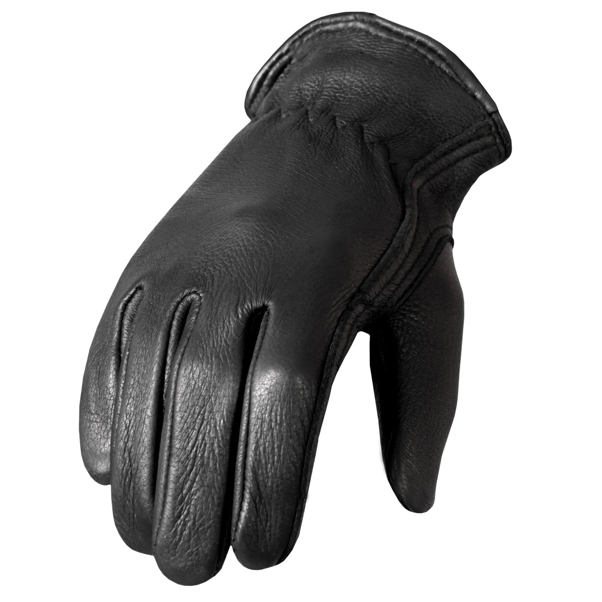 Hot Leathers GVD1002 Classic Deerskin Unlined Driving Glove