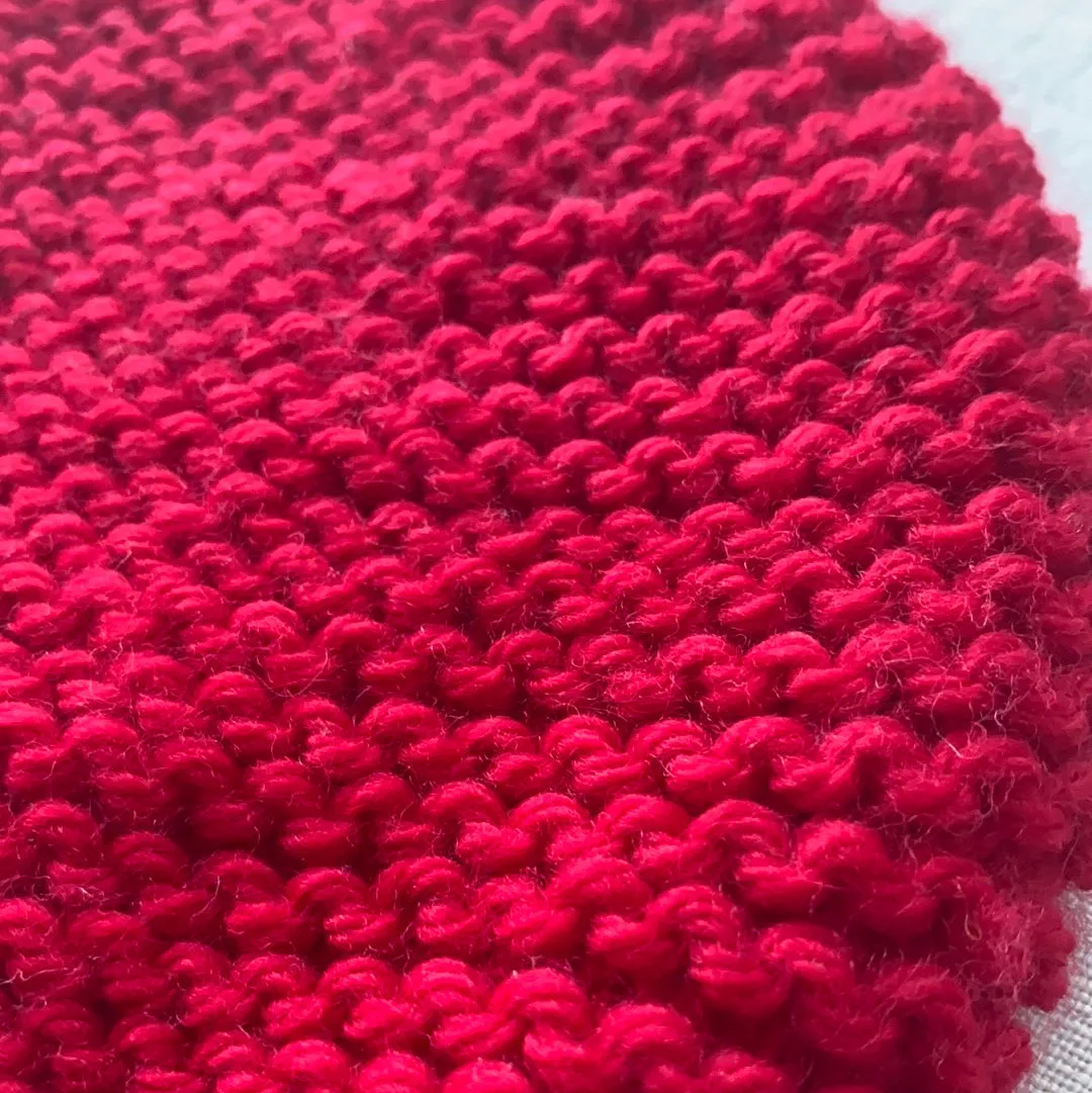 Knitted by Nana Merino Beanie - Love Heart