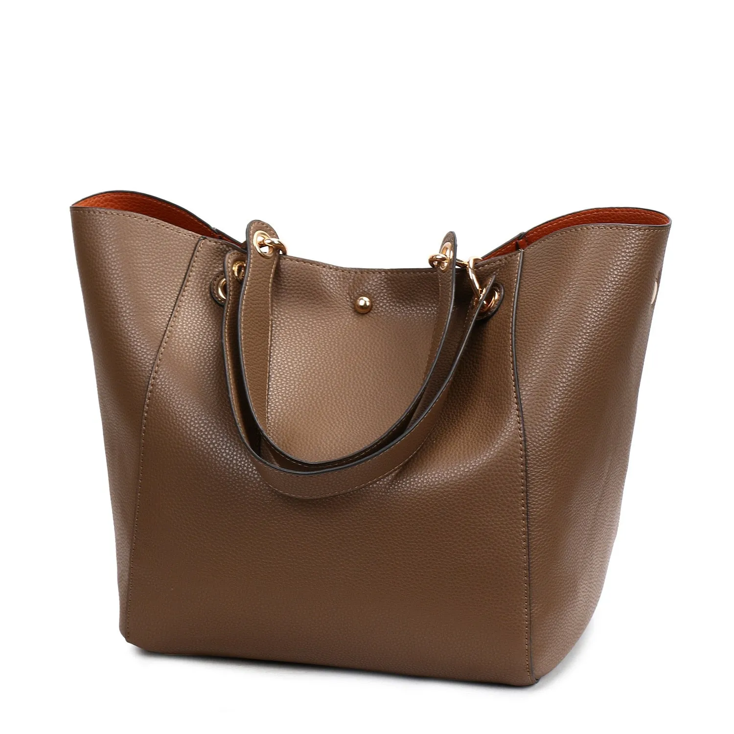 Luxury Big Capacity Women's Leather Shoulder Bags