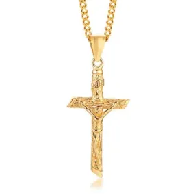 Men's Christian Necklace <br> Jesus Saves