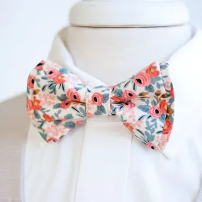 Men's Pre-Tied Bow Tie / Rosa In Peach