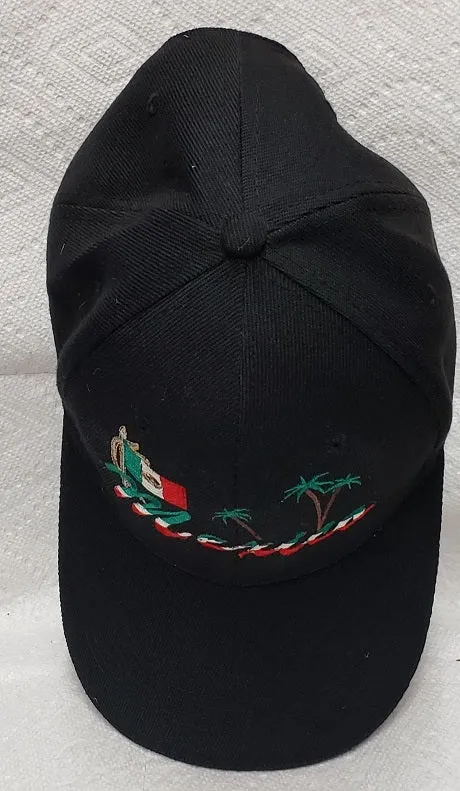 MEXICO II -- Acrylic Baseball Cap -- Black