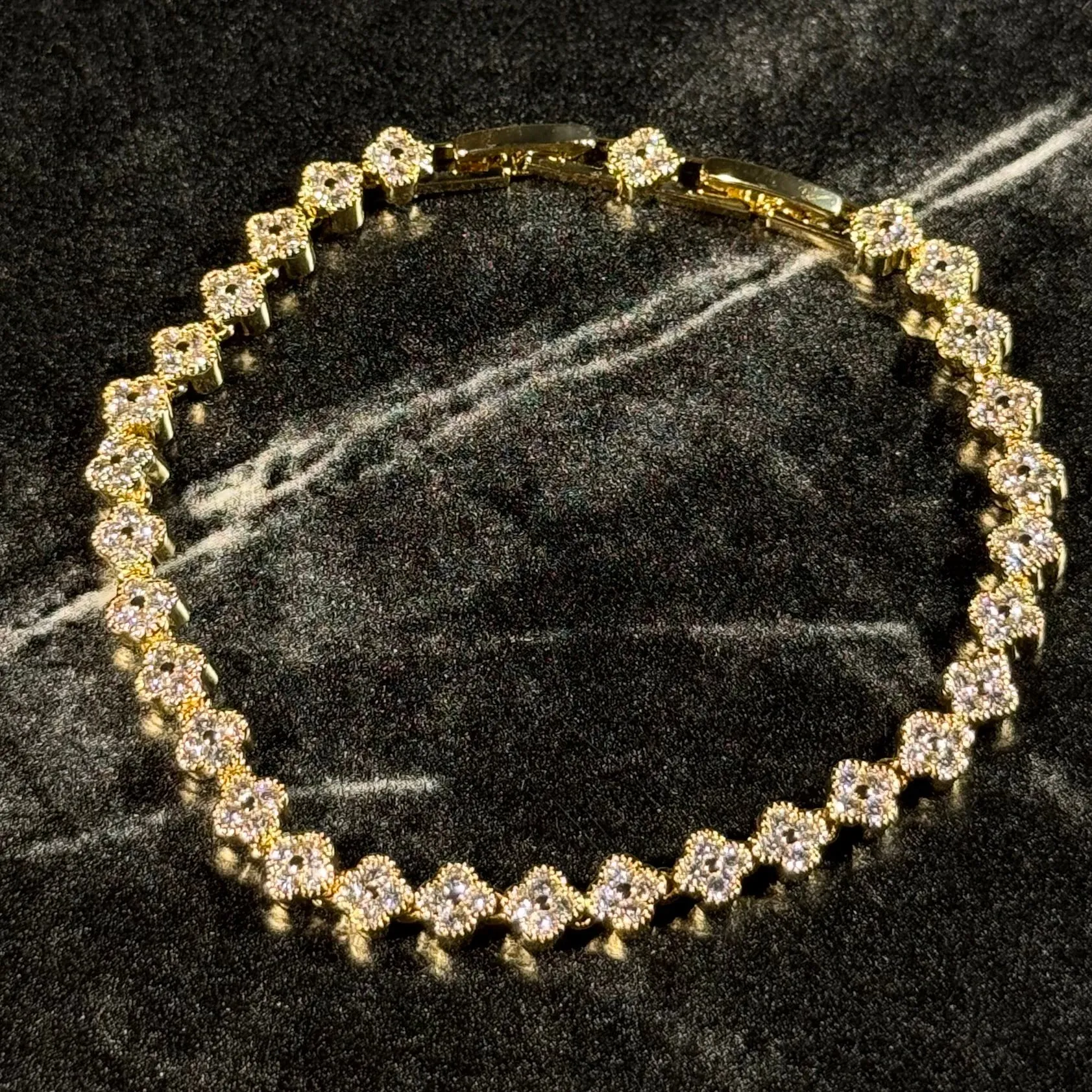 Mini Tennis Hera Gold bracelet