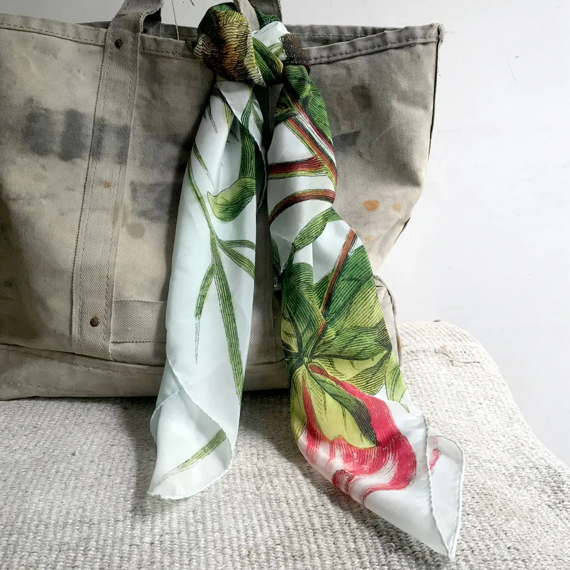 Peony Silk Scarf