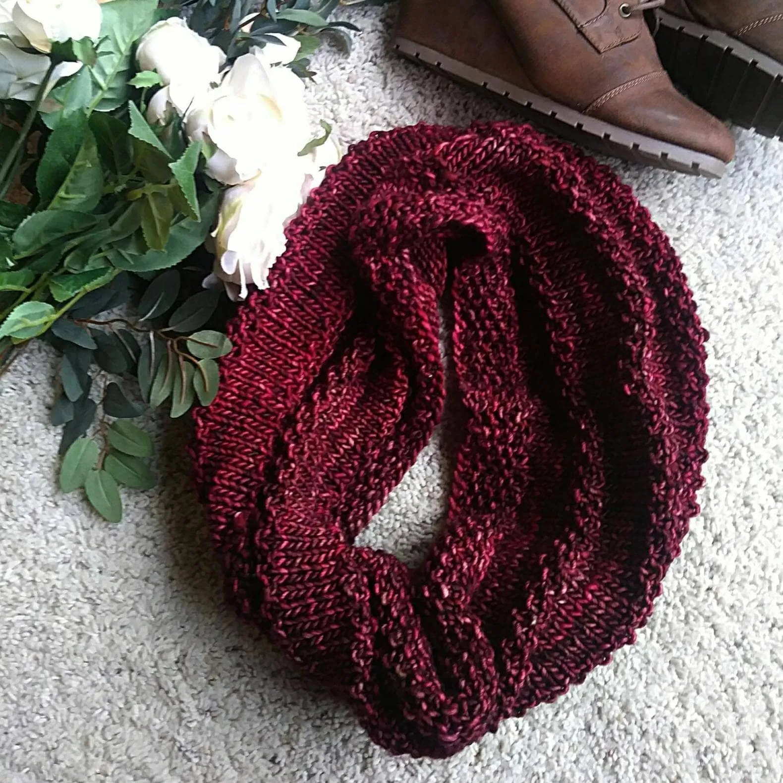 Seed Ridge Cowl Knit Kit