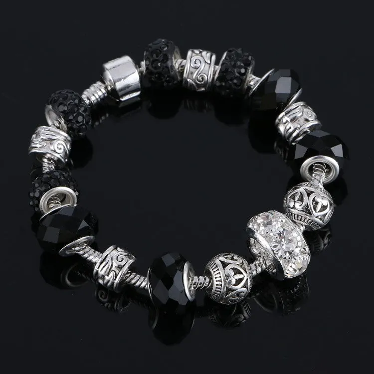 Summer style wholesale aliexpress european charm beads fit charm bracelets for women