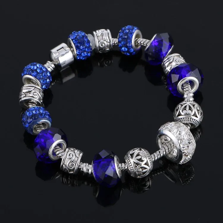 Summer style wholesale aliexpress european charm beads fit charm bracelets for women