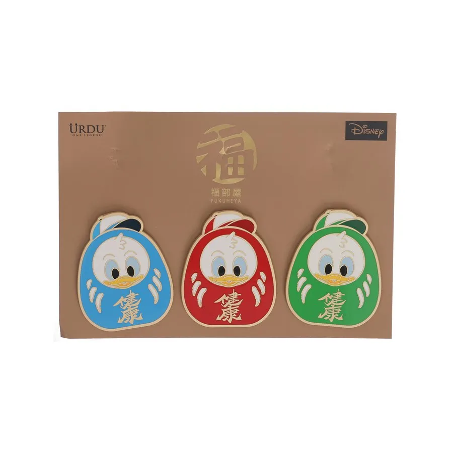 URDU Disney Fukuheya Metal Pins Daruma