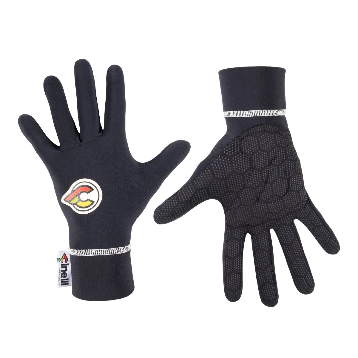 WINTER GLOVES SUPERCORSA BLACK & WHITE