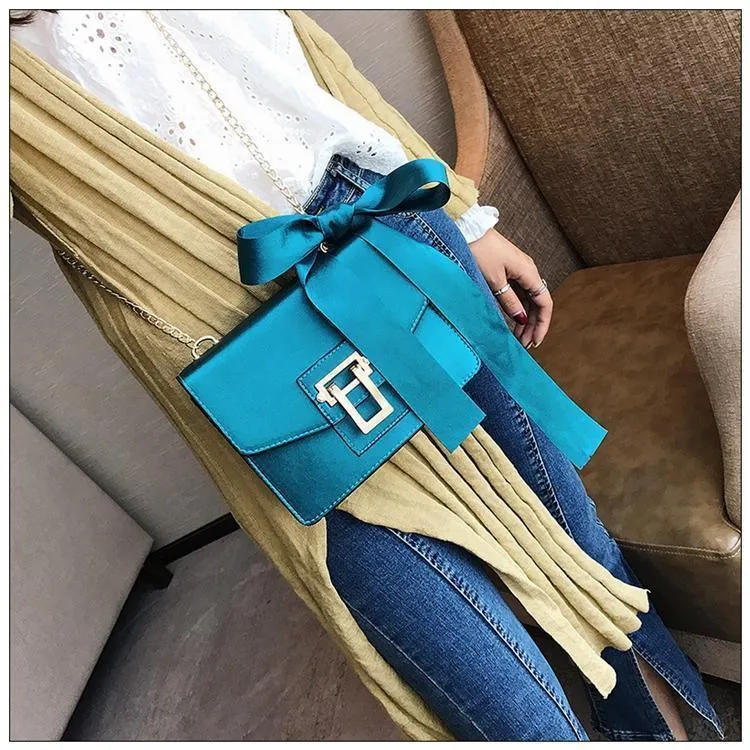 Women Messenger Bags Flap Bowknot Bags