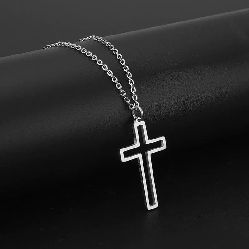 Women's Christian Necklace <br> Hollowed