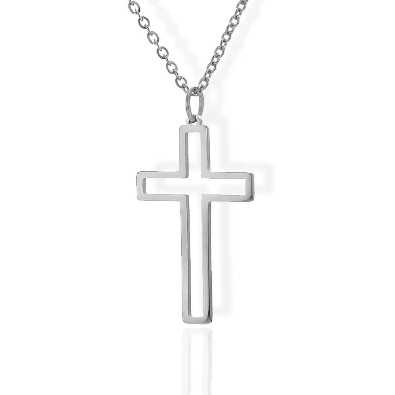 Women's Christian Necklace <br> Hollowed