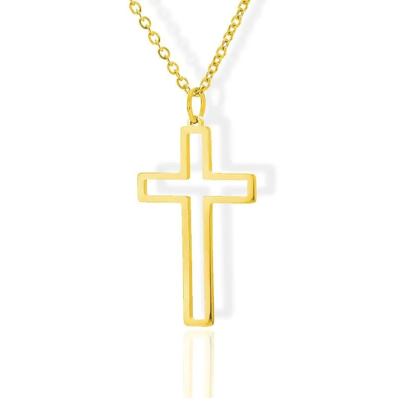 Women's Christian Necklace <br> Hollowed