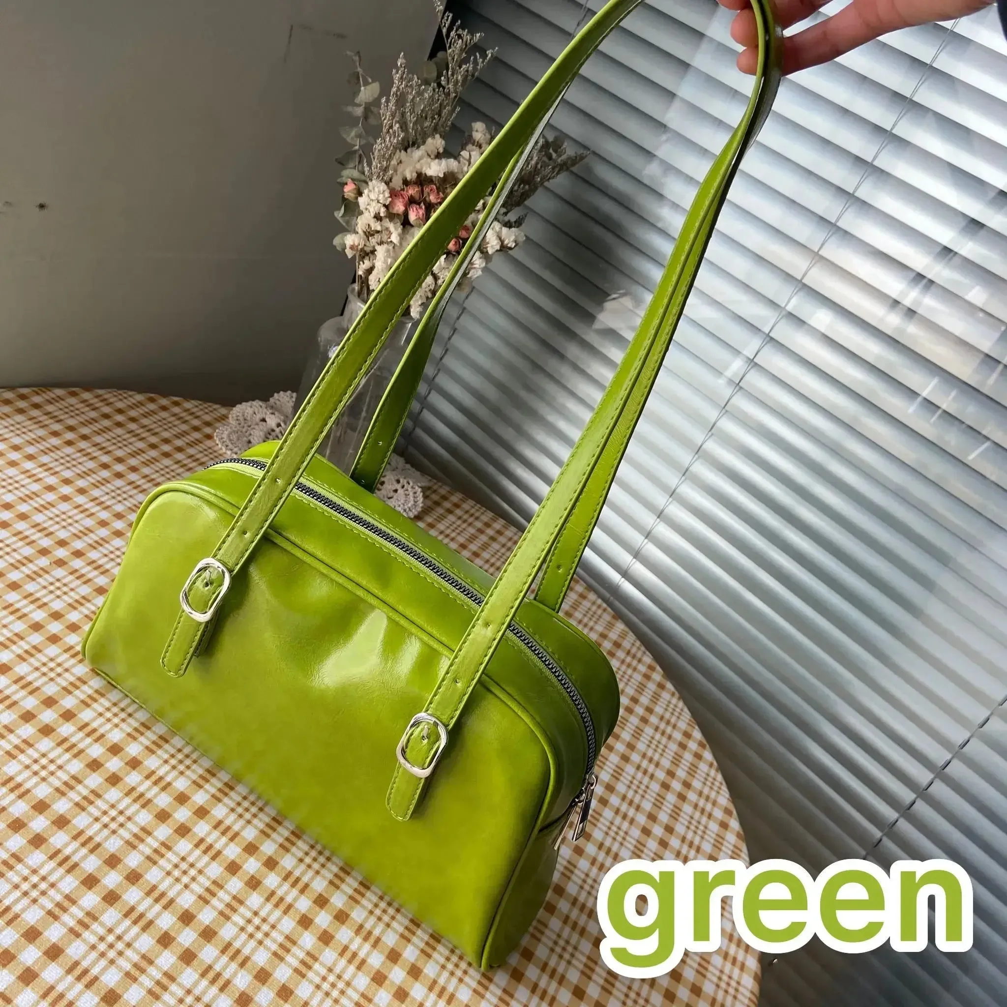 Women's Leather Shoulder Bags with Casual Tote Style